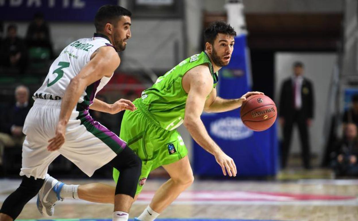 Un momento del partido en tierras turcas. 