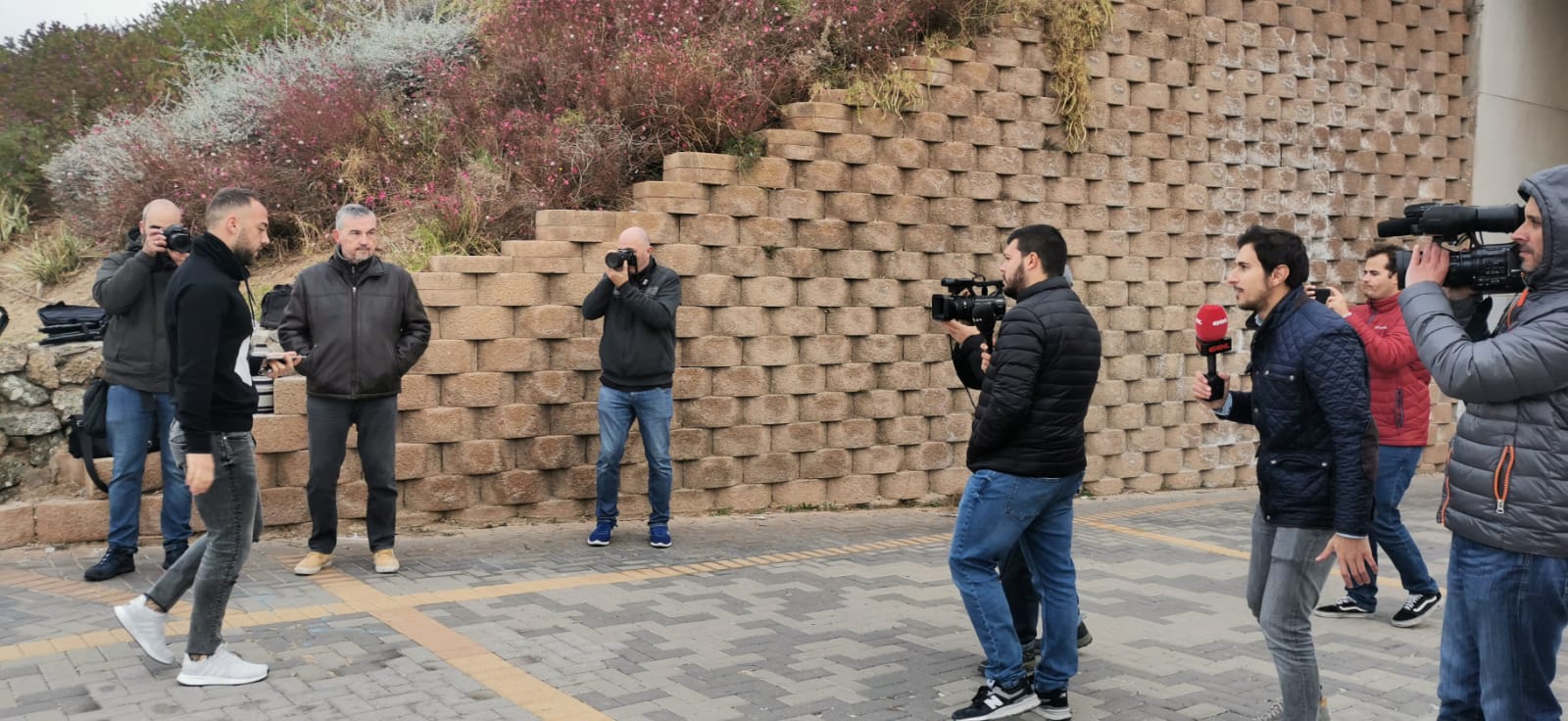 Ley del silencio entre los jugadores del Málaga tras el caso Víctor. 