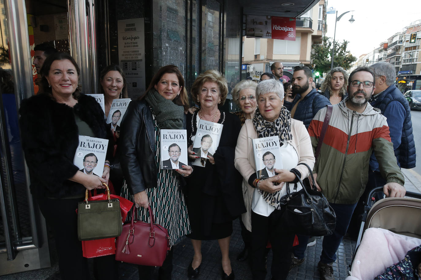 Rajoy presenta su nuevo libro en Málaga. 