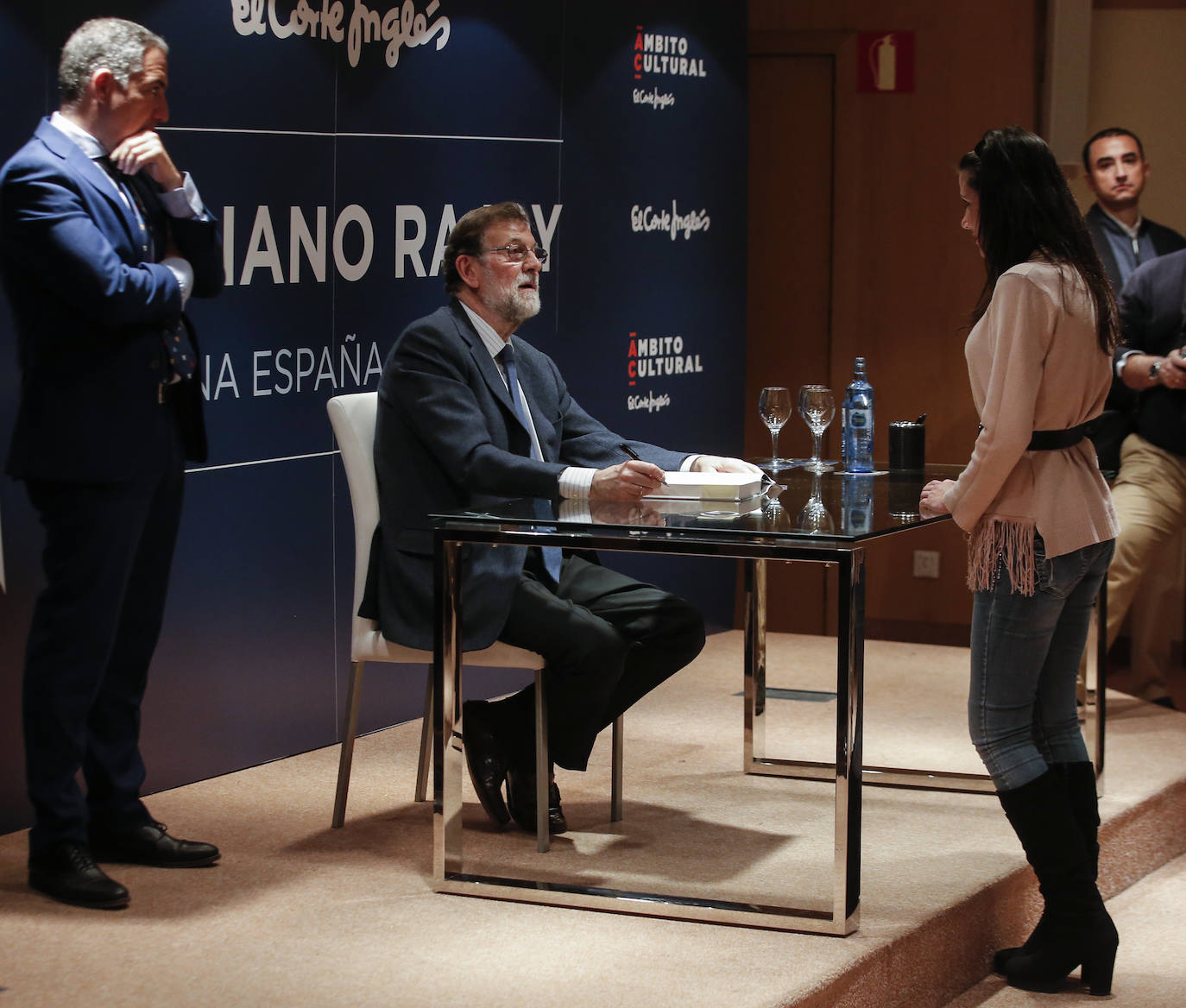 Rajoy presenta su nuevo libro en Málaga. 