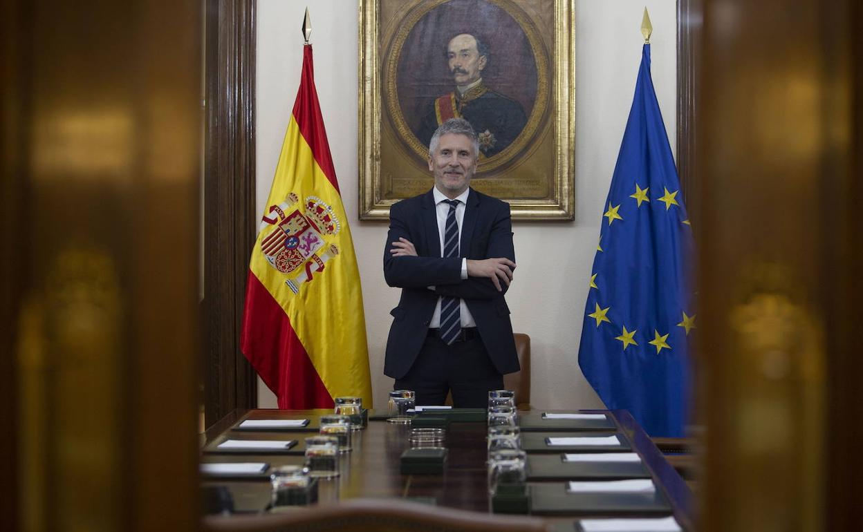 El ministro de Interior, Fernando Grande-Marlaska.