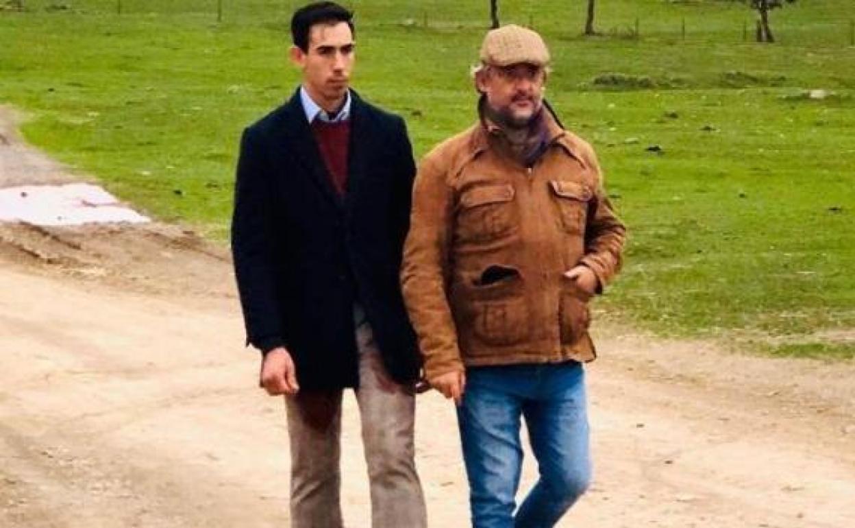 Fortes y Luisito, el pasado diciembre, cuando anunciaron su relación de apoderamiento.
