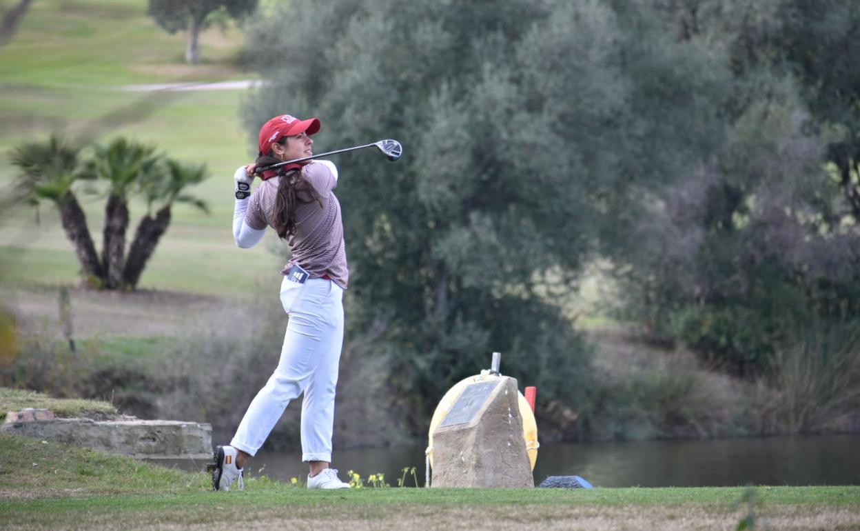La malagueña Ana Peláez se corona en la Copa Andalucía de golf