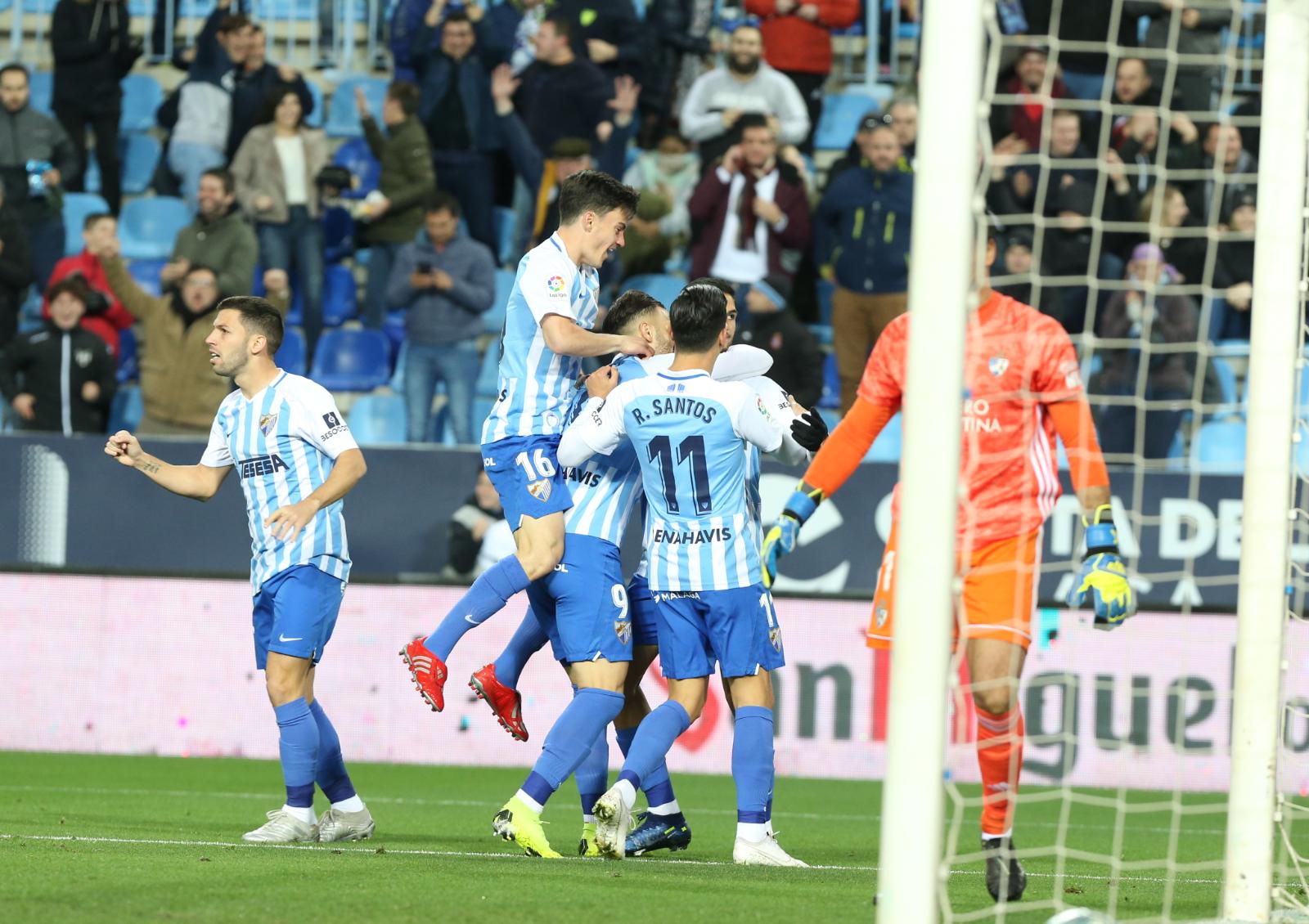 El nuevo entrenador, Sergio Pellicer, debutaba en La Rosaleda