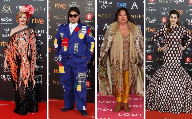 Imagen. Los peores looks de los Goya de los últimos cinco años
