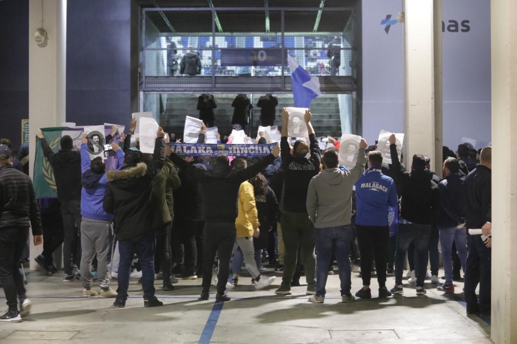El nuevo entrenador, Sergio Pellicer, debutaba en La Rosaleda
