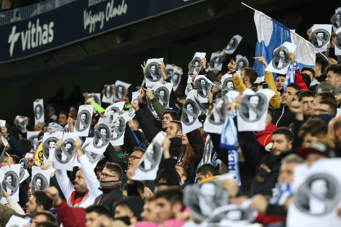 El nuevo entrenador, Sergio Pellicer, debutaba en La Rosaleda