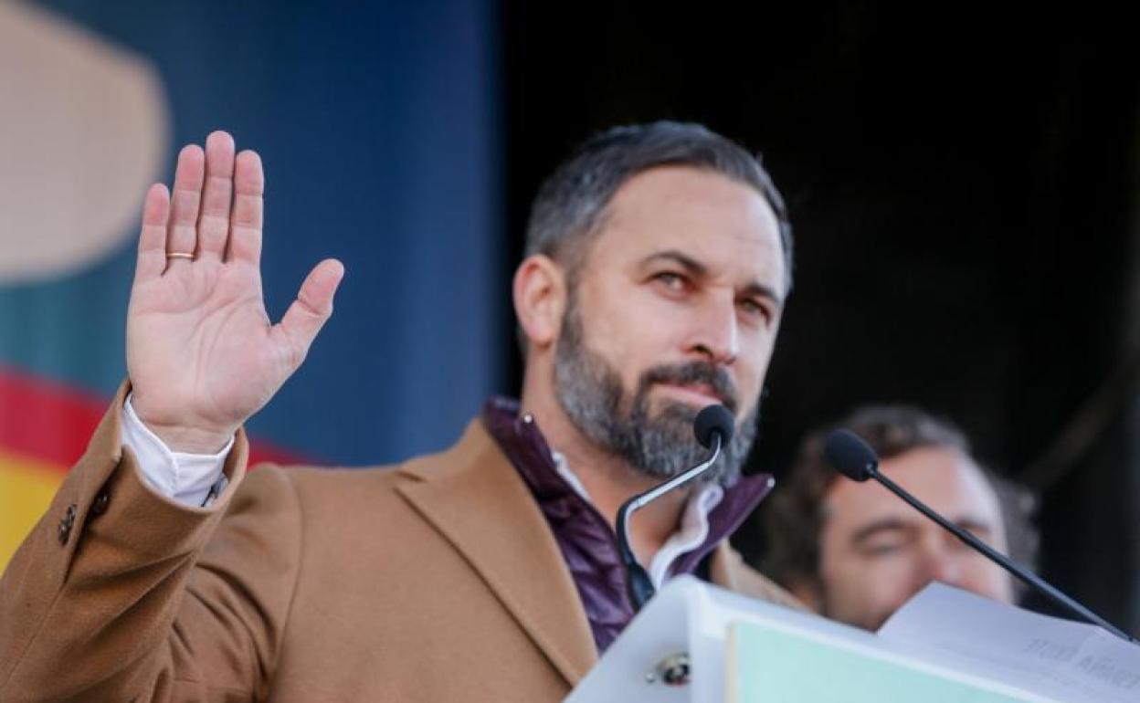 Santiago Abascal declina la invitación a la gala de los Goya