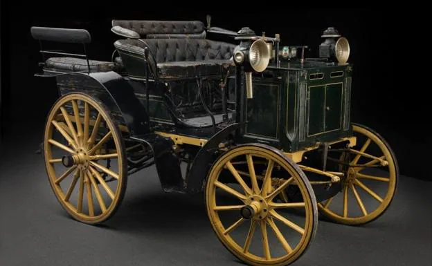 El automóvil, tal y como se conserva en el Museo Revs Institute de Florida en la actualidad. 