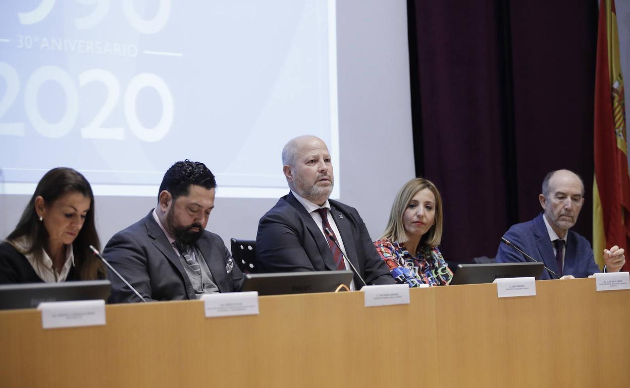 Imbroda, ayer en un acto del Consejo Escolar de Andalucía. 