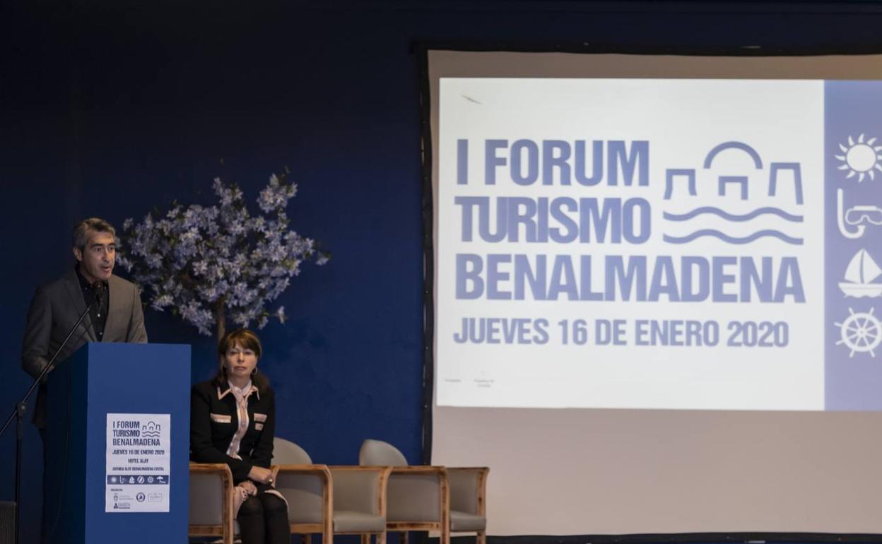 Víctor Navas fue el encargado de dar la conferencia inaugural del Forum Turismo. 