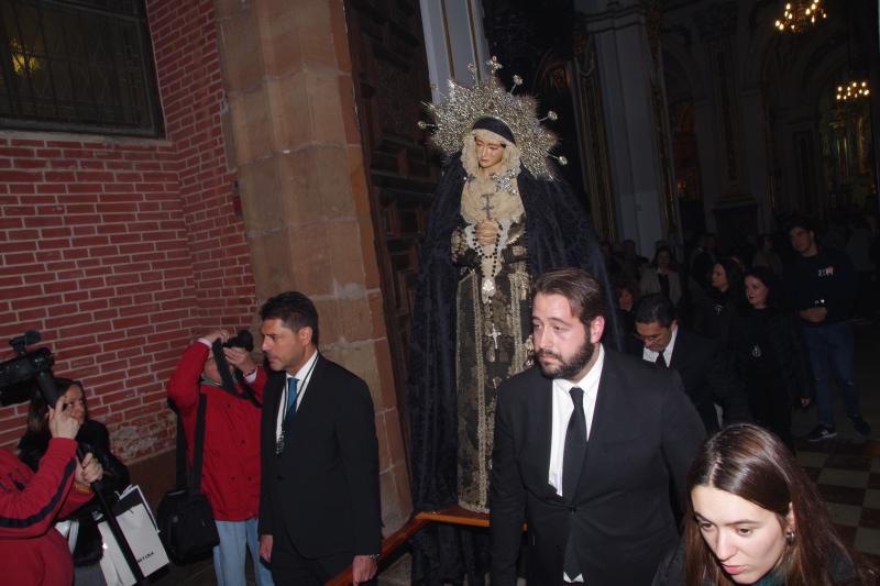 Recibirán culto en distintas parroquias de Málaga mientras los Mártires esté cerrada