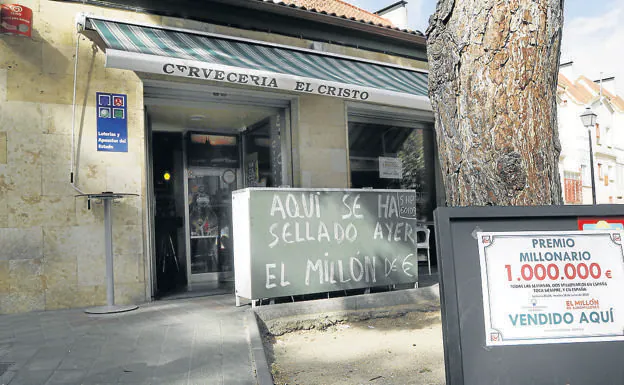 Cervecería El Cristo, en Palencia, donde se selló el boleto