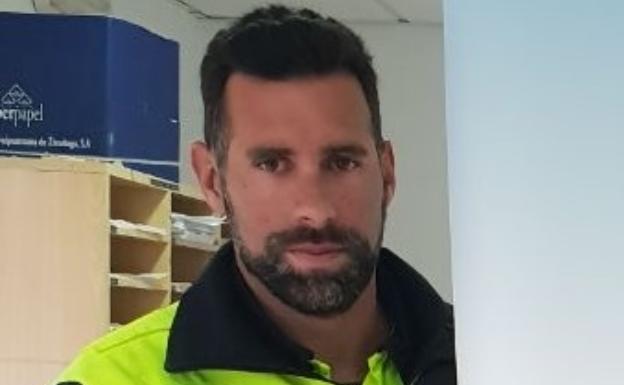 El agente Alejandro Ortiz. 