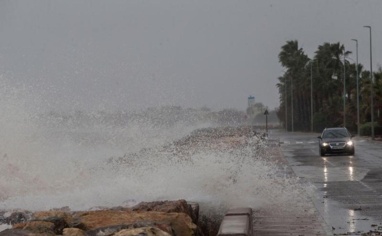 El temporal no ha dado tregua durante la noche.