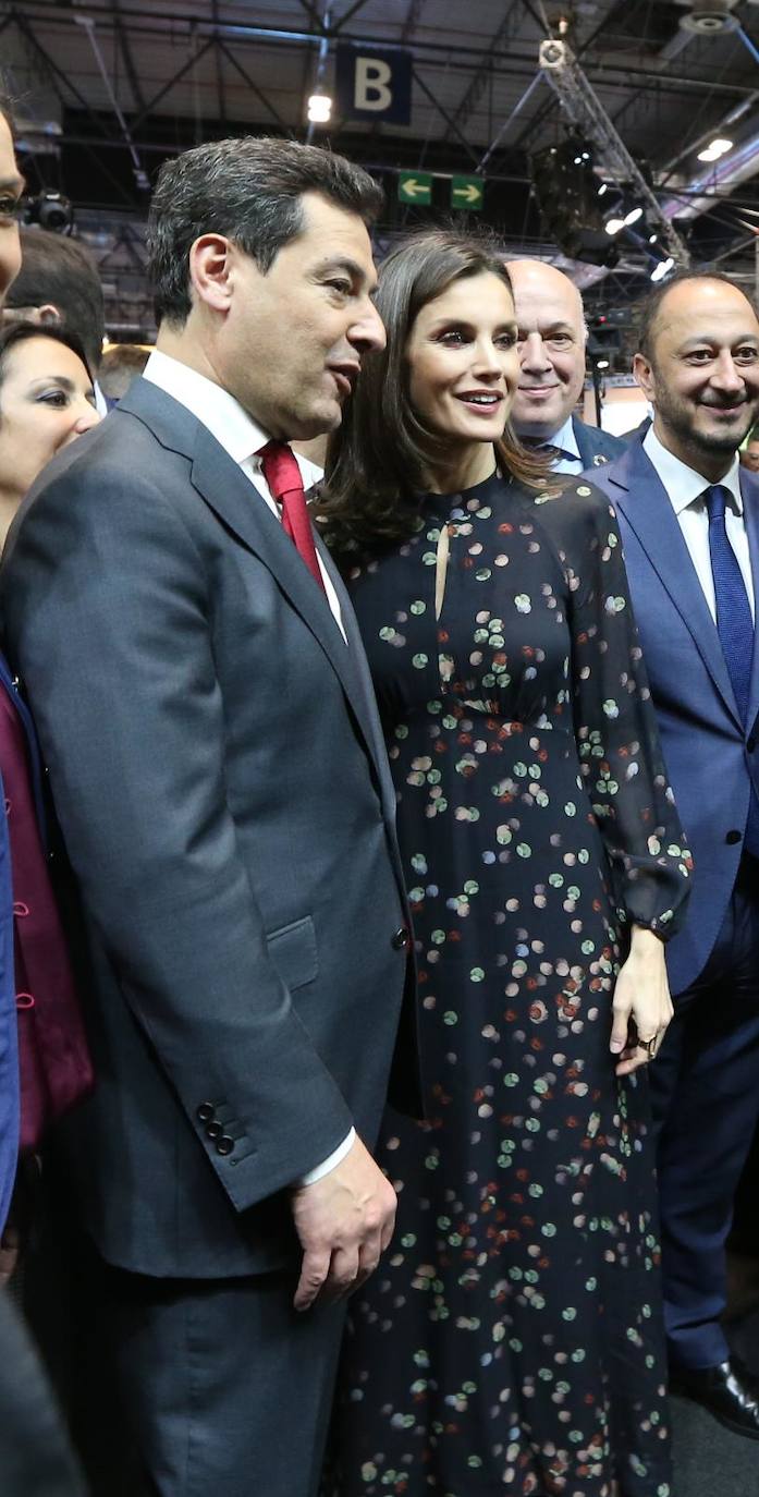 La Reina Letizia inaugura la 40.º edición de la Feria Internacional de Turismo en Madrid