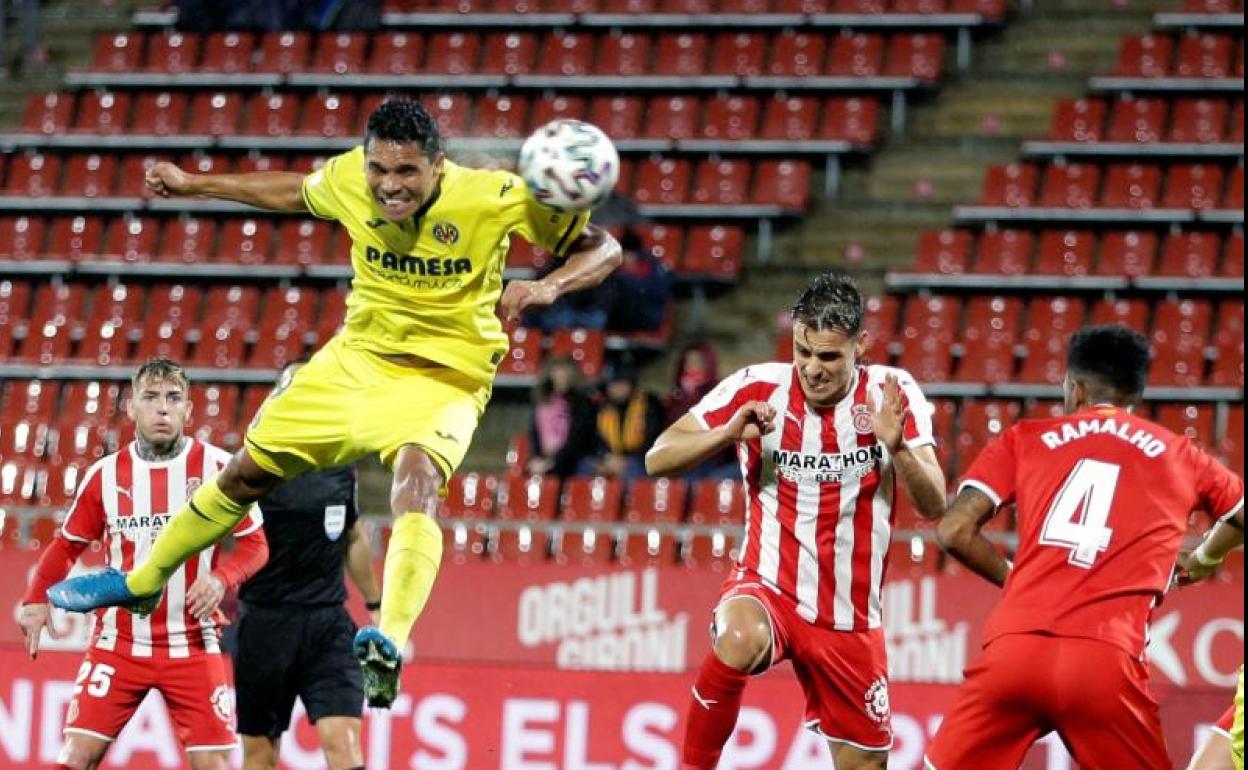 El Villarreal golea al Girona en Montilivi