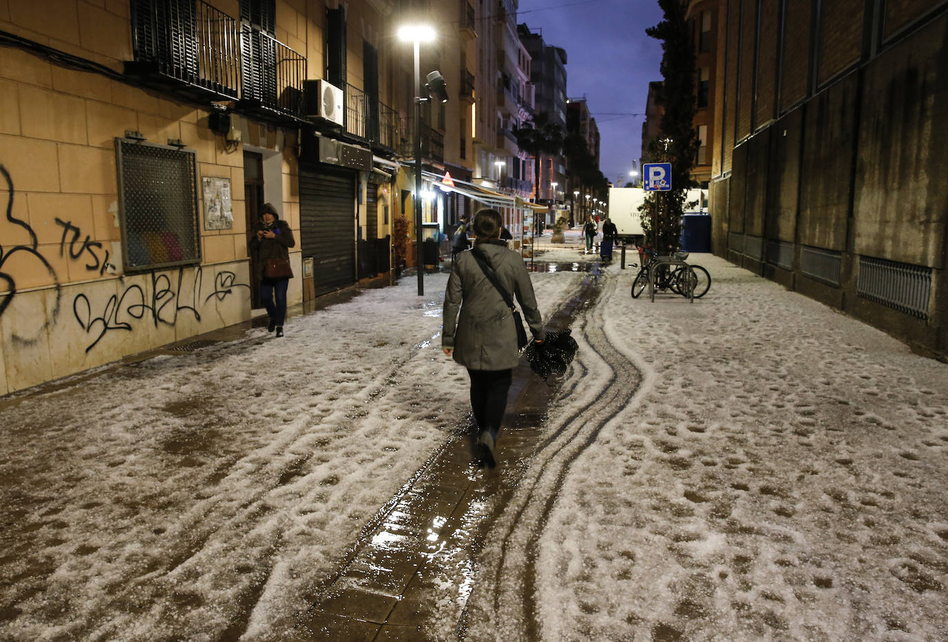 Granizada en Málaga | Fotos: Así ha sido la granizada caída en Málaga