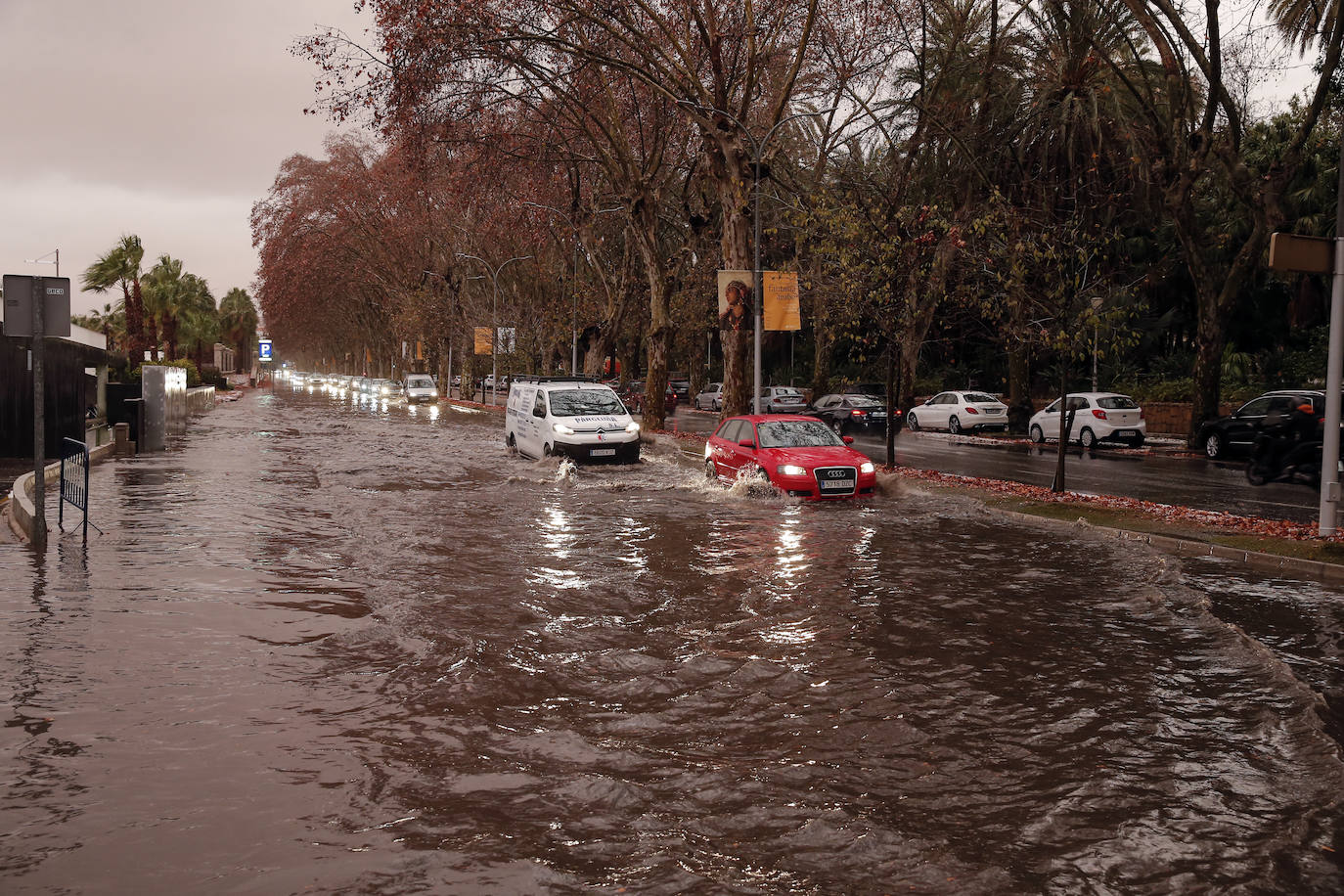 Granizada en Málaga | Fotos: Así ha sido la granizada caída en Málaga