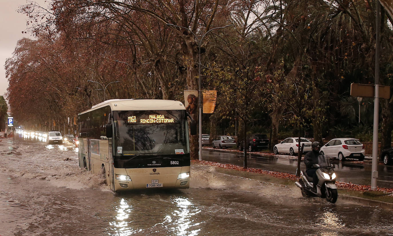 Granizada en Málaga | Fotos: Así ha sido la granizada caída en Málaga