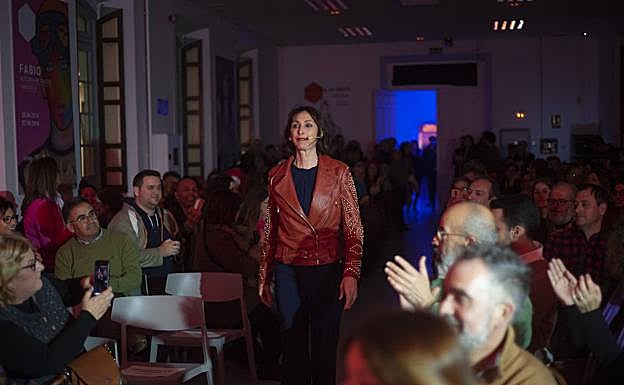 María Barranco, recibida por el público 