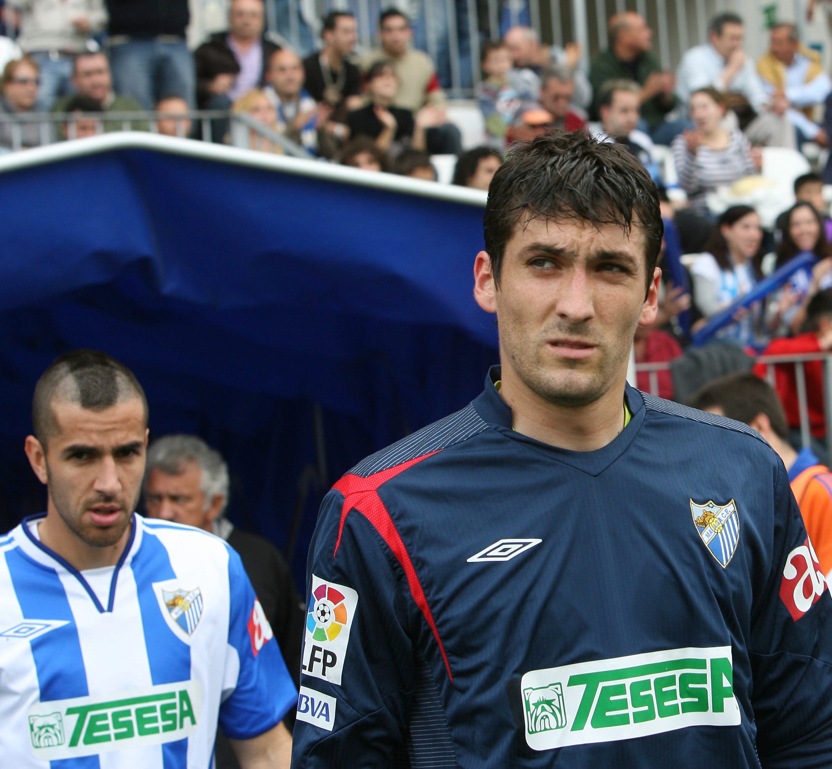 Es uno de los pocos jugadores que han vestido las dos camisetas que mañana domingo se enfrentarán en La Rosaleda (12.00 horas, Movistar LaLiga1).