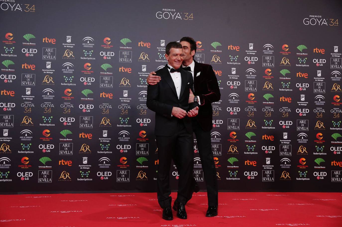 La jornada de los premios Goya que acoge el palacio de los Deportes José María Martín Carpena, en imágenes. 