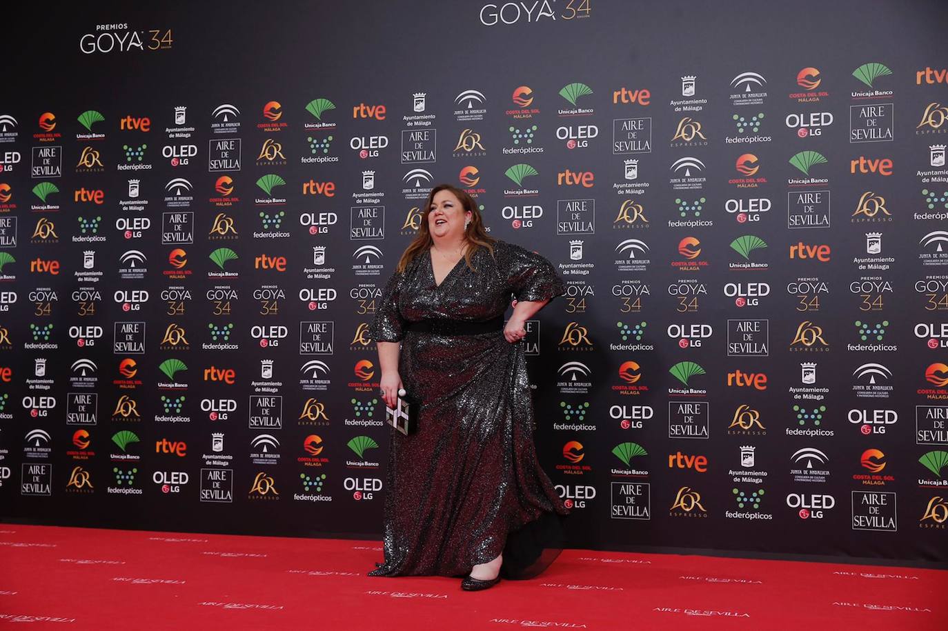 La jornada de los premios Goya que acoge el palacio de los Deportes José María Martín Carpena, en imágenes. 