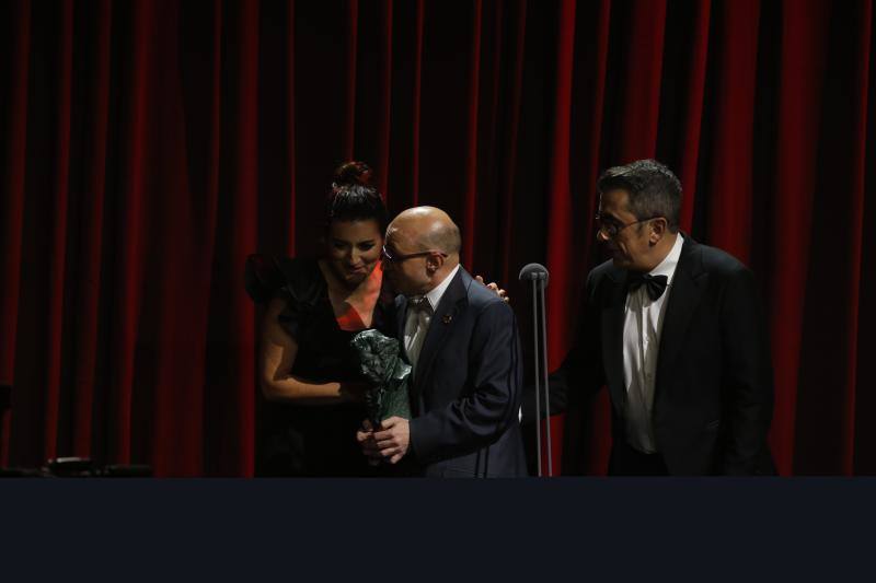 La jornada de los premios Goya que acoge l palacio de los Deportes José María Martín Carpena, en imágenes. 