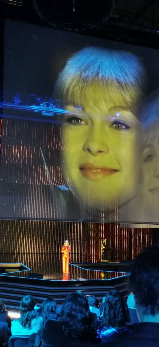 Gala celebrada en el Palacio de Deportes. 