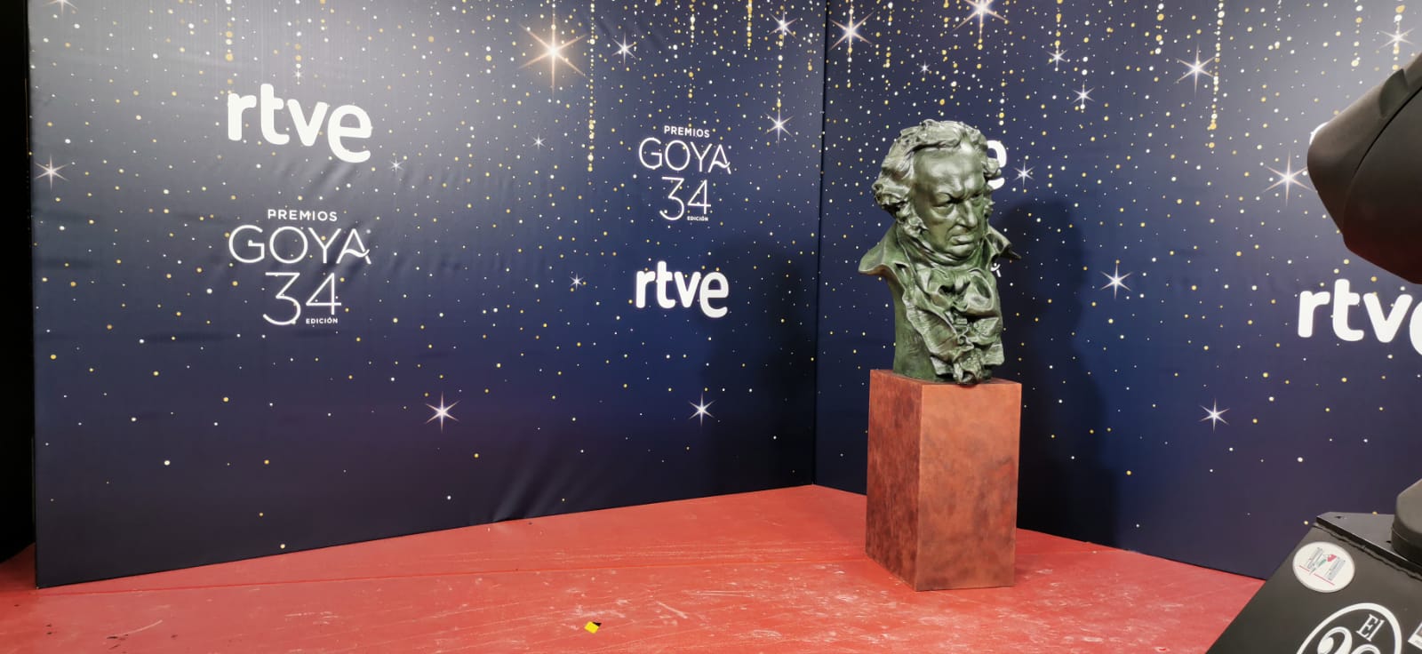 La jornada de los premios Goya que acoge el palacio de los Deportes José María Martín Carpena, en imágenes. 