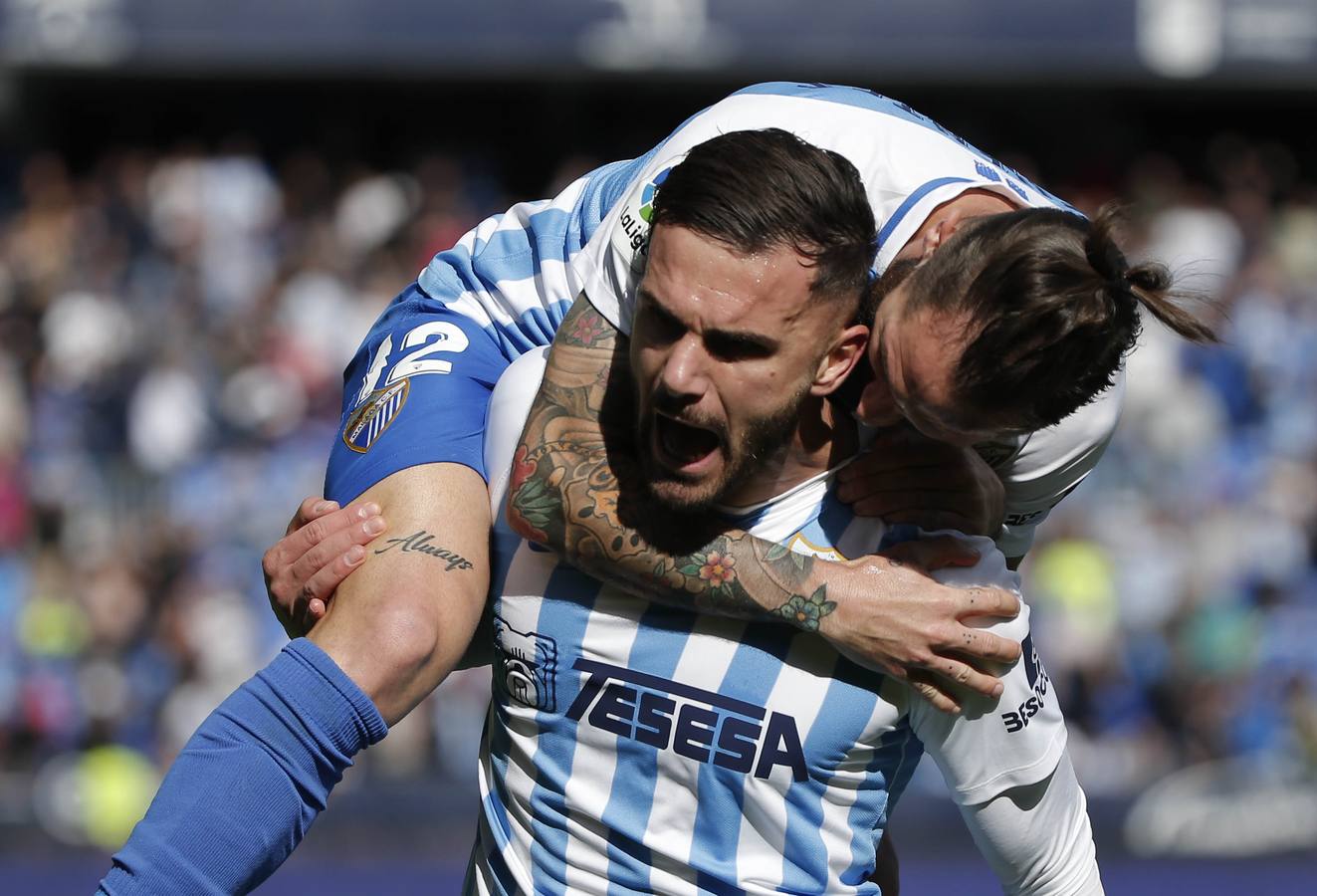 El equipo blanquiazul regala dos goles y sólo puede empatar