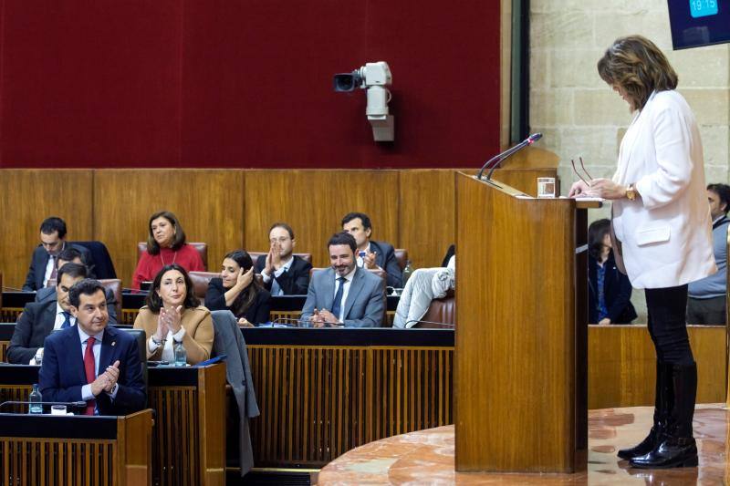 Debate en el Parlamento sobre la situación de Andalucía. 