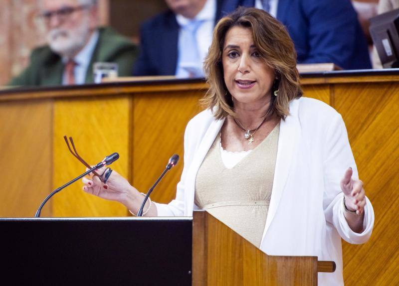 Debate en el Parlamento sobre la situación de Andalucía. 