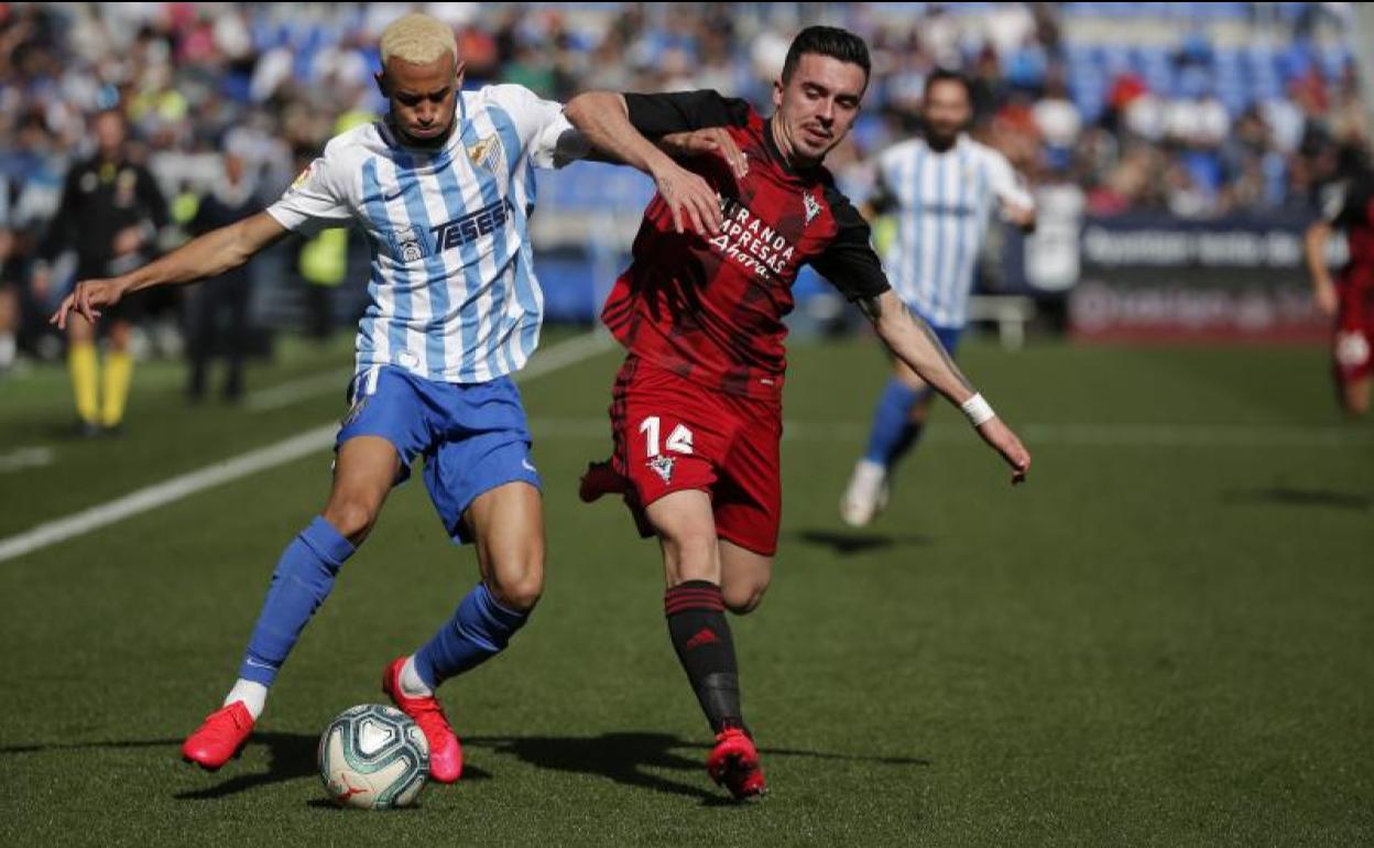 Hicham, en el once ideal de la jornada en Segunda