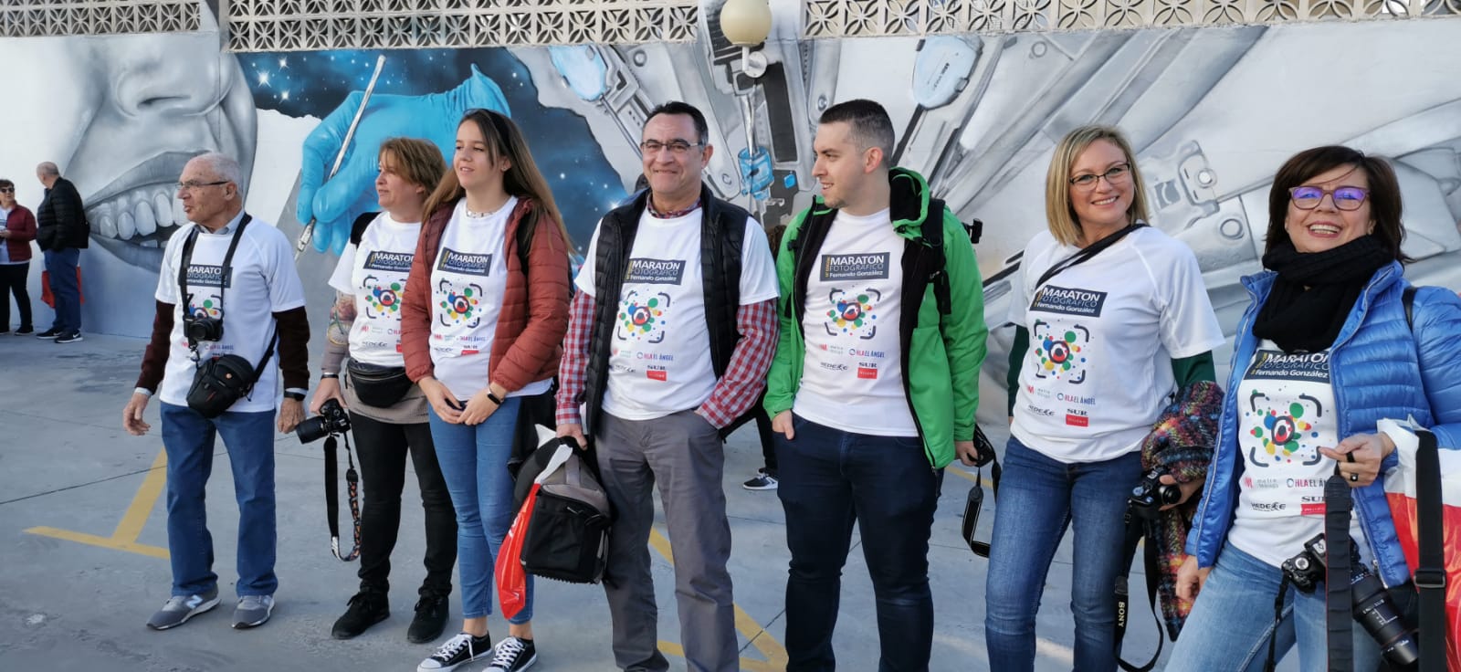 La prueba, que cumple este año su décima edición, reúne a decenas de aficionados al mundo de la imagen en Málaga para pasar una jornada lúdica y de convivencia en torno a la fotografía