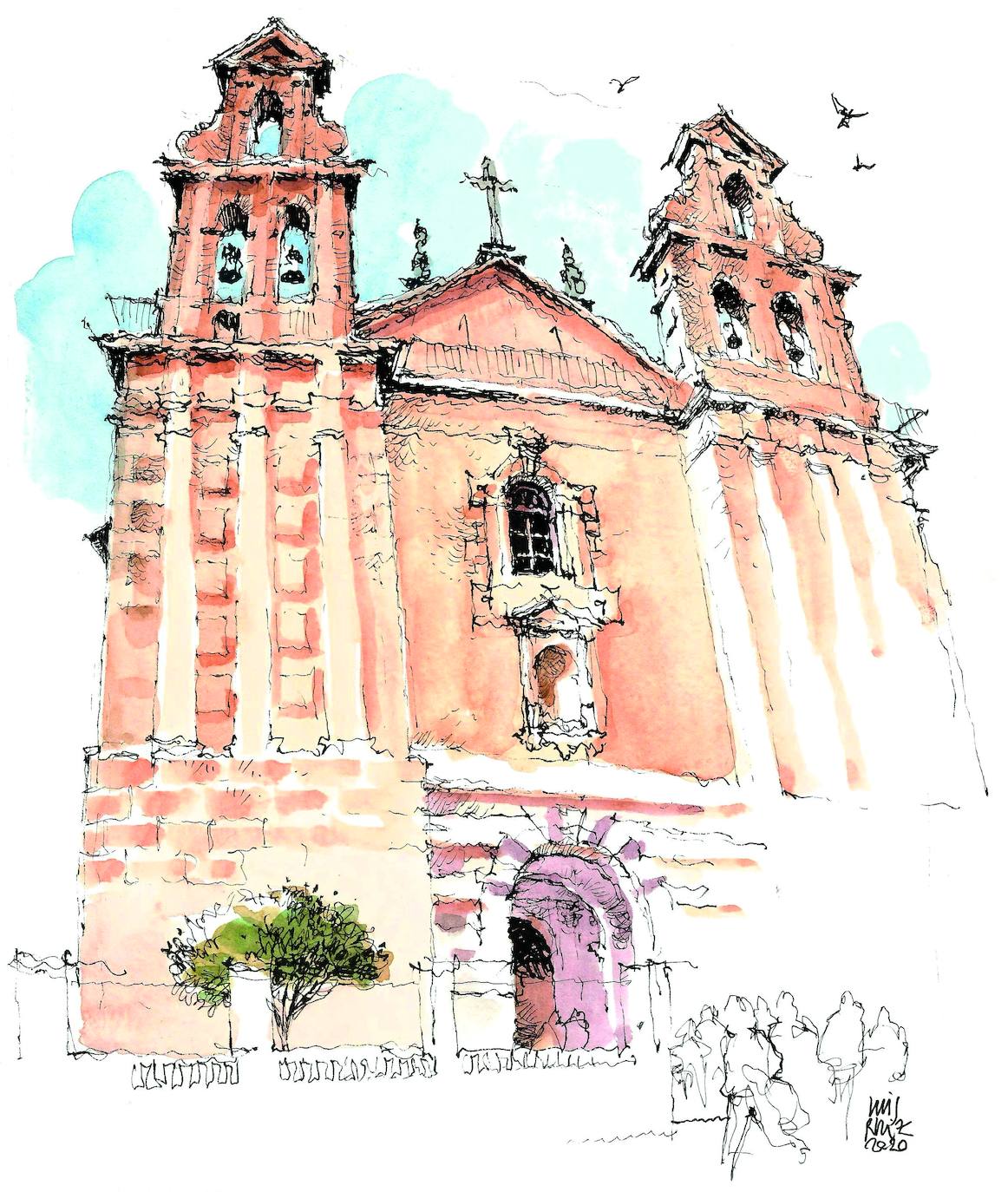 Iglesia del Carmen: Espadañas gemelas