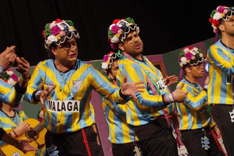 La murga 'los malagüita'.