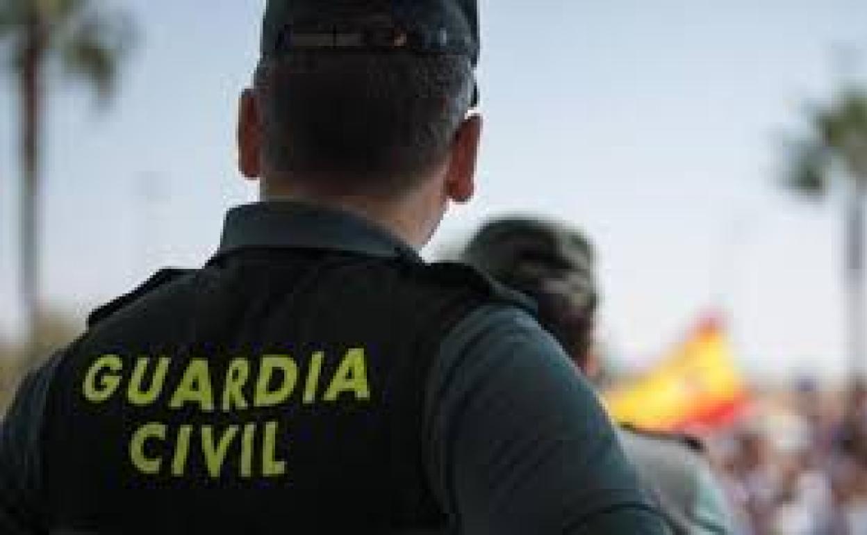 Imagen de archivo de un agente de la Guardia Civil. 