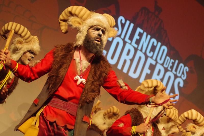 Comparsa 'El silencio de los corderos'.