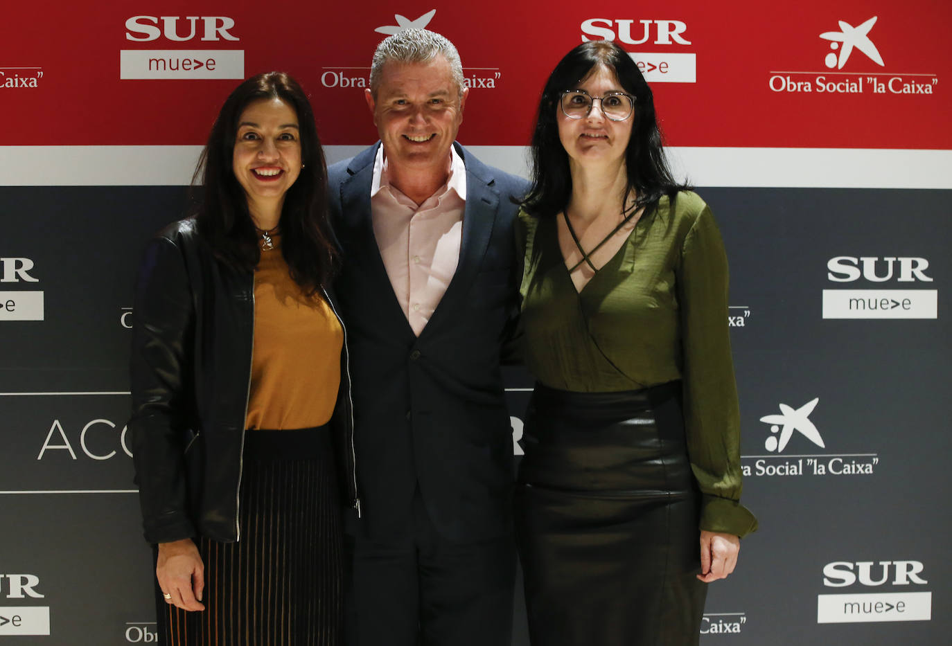 Pilar Alcalá, Juan Francisco Aragón y Pilar Perea