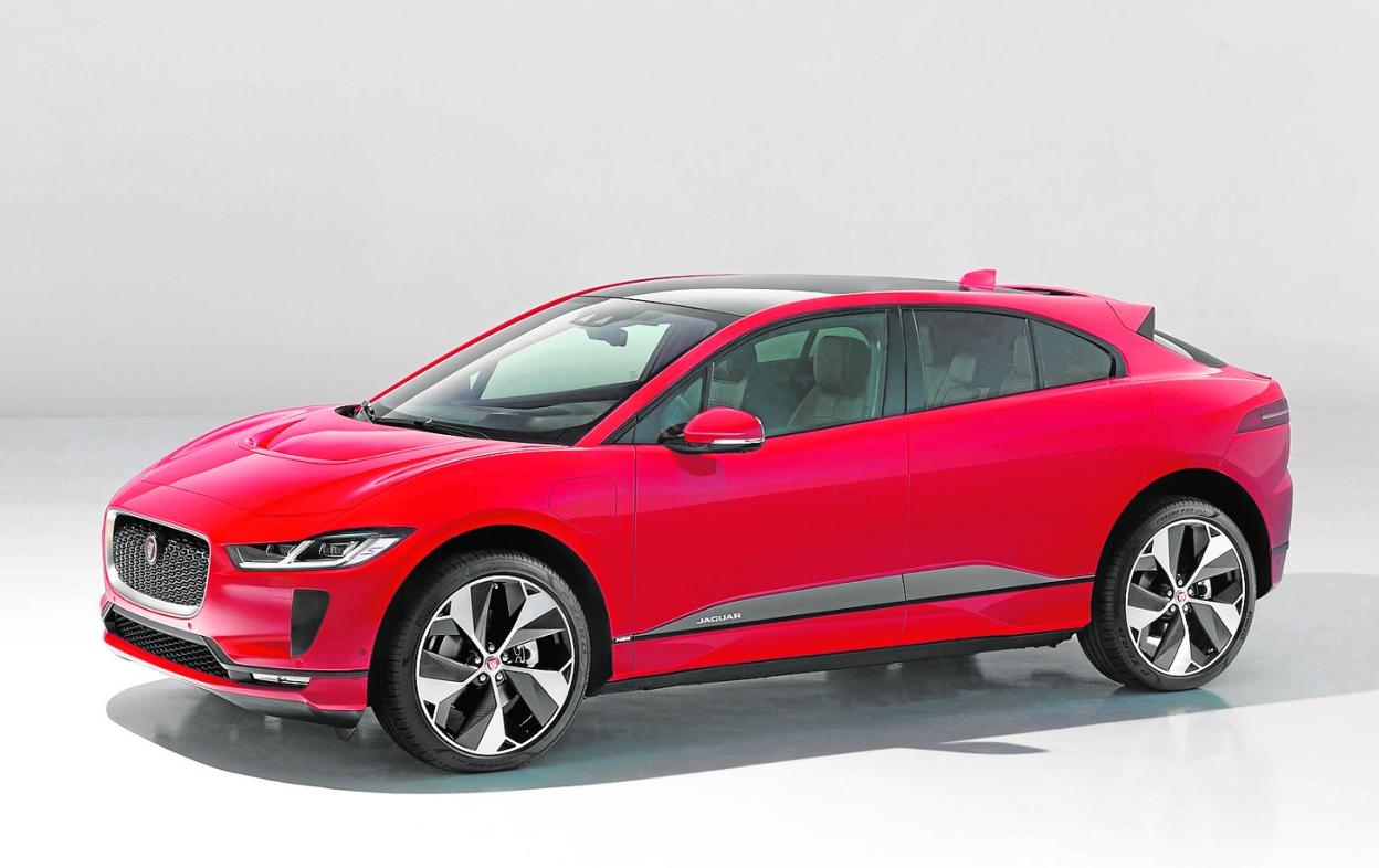 Las líneas de diseño del I-PACE eléctrico le definen como un SUV deportivo. :: jaguar
