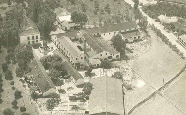 Instalaciones de Prolongo en 1956. 