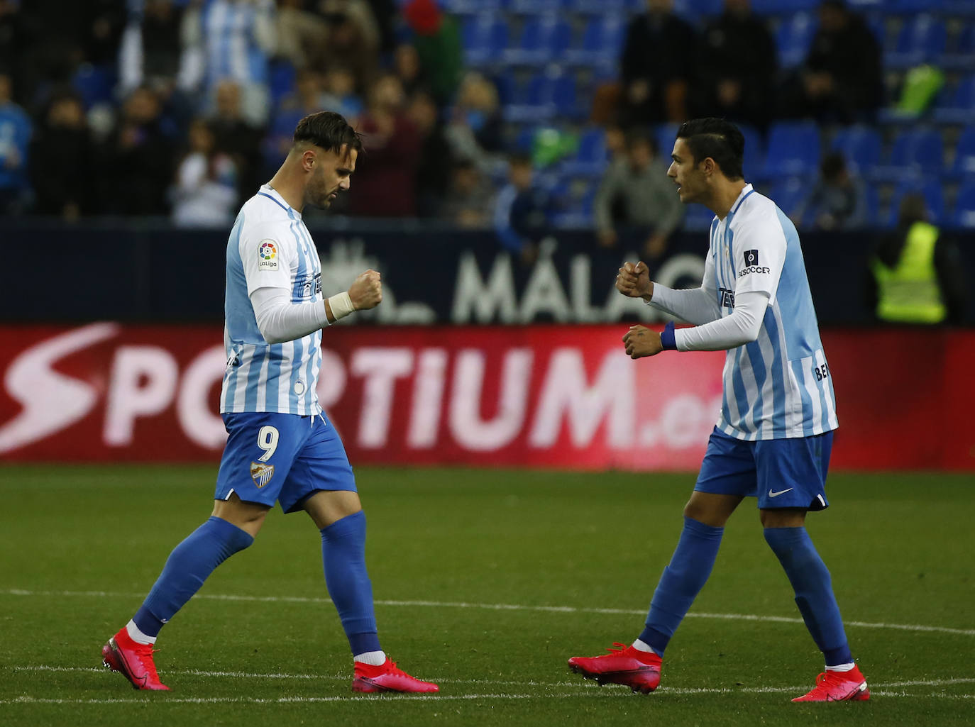 Fotos: La victoria del Málaga ante el Numancia, en imágenes