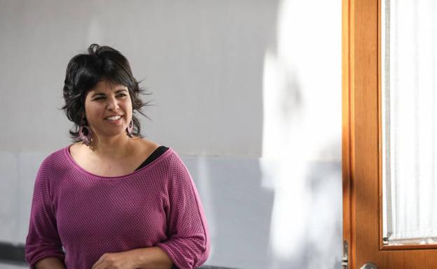 Teresa Rodríguez, coordinadora de Podemos Andalucía y portavoz de Adelante Andalucía 