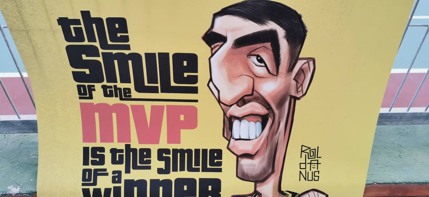 Fotos: Exposición de carteles y caricaturas de baloncesto de Jesús Roldán