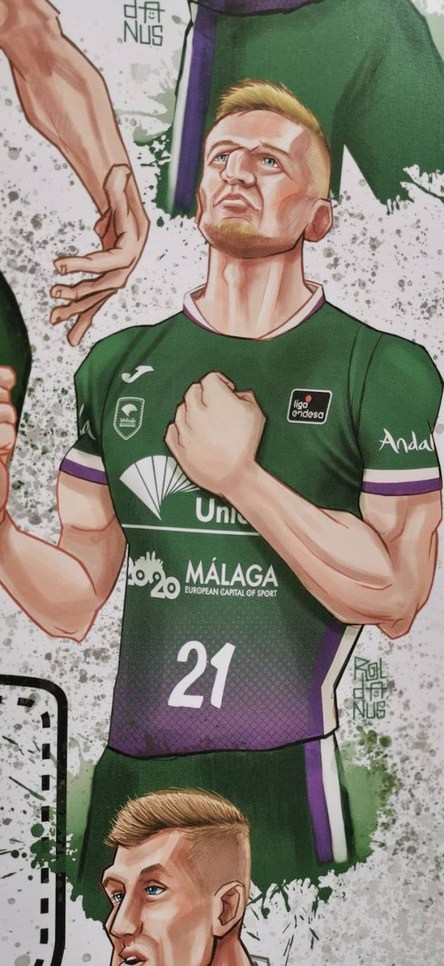 Fotos: Exposición de carteles y caricaturas de baloncesto de Jesús Roldán