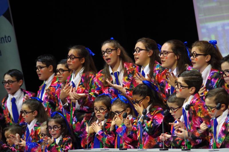 Murga infantil 'Vota quillo, el partido de los chiquillos'.