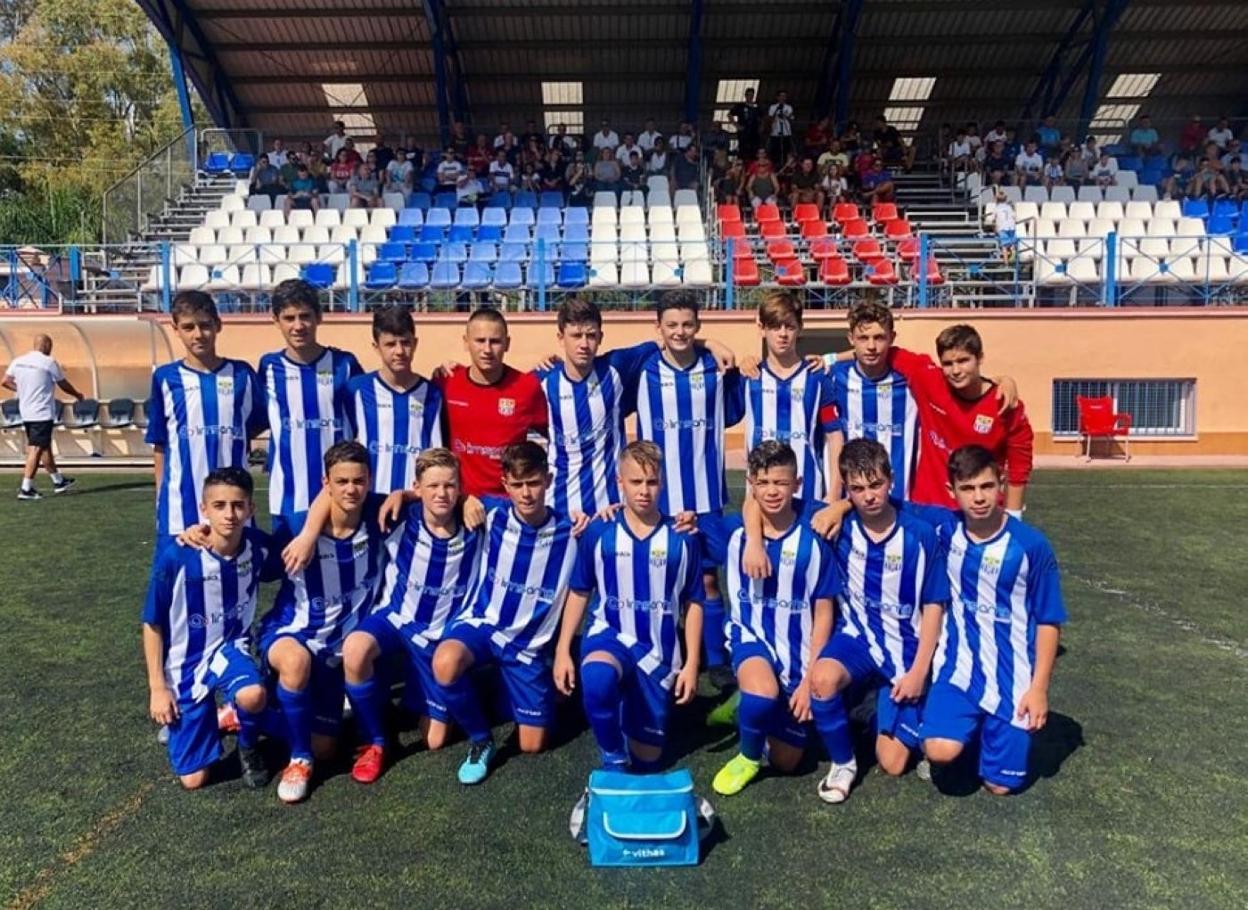 El equipo infantil de Primera Andaluza del Alhaurín de la Torre. sur