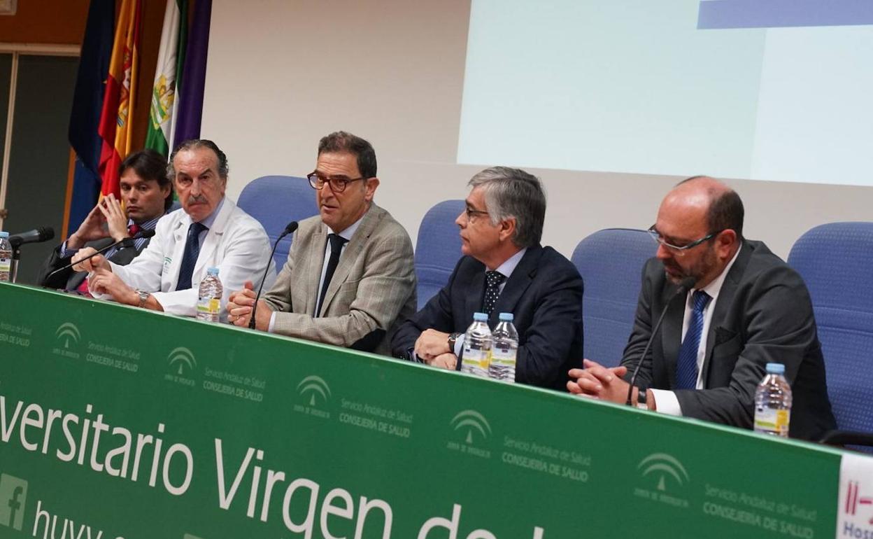Un momento de la inauguración de la jornada. 